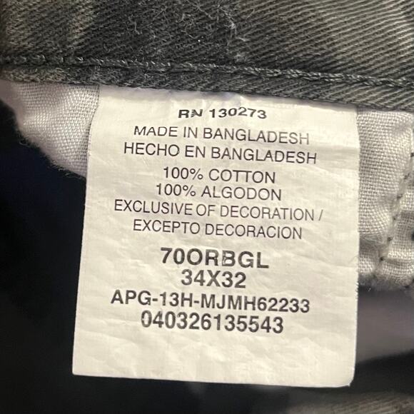 Wrangler Dark Grey Camo Cargo 6‑Pocket Workwear Pants 34Wx30L - Picture 3 of 4